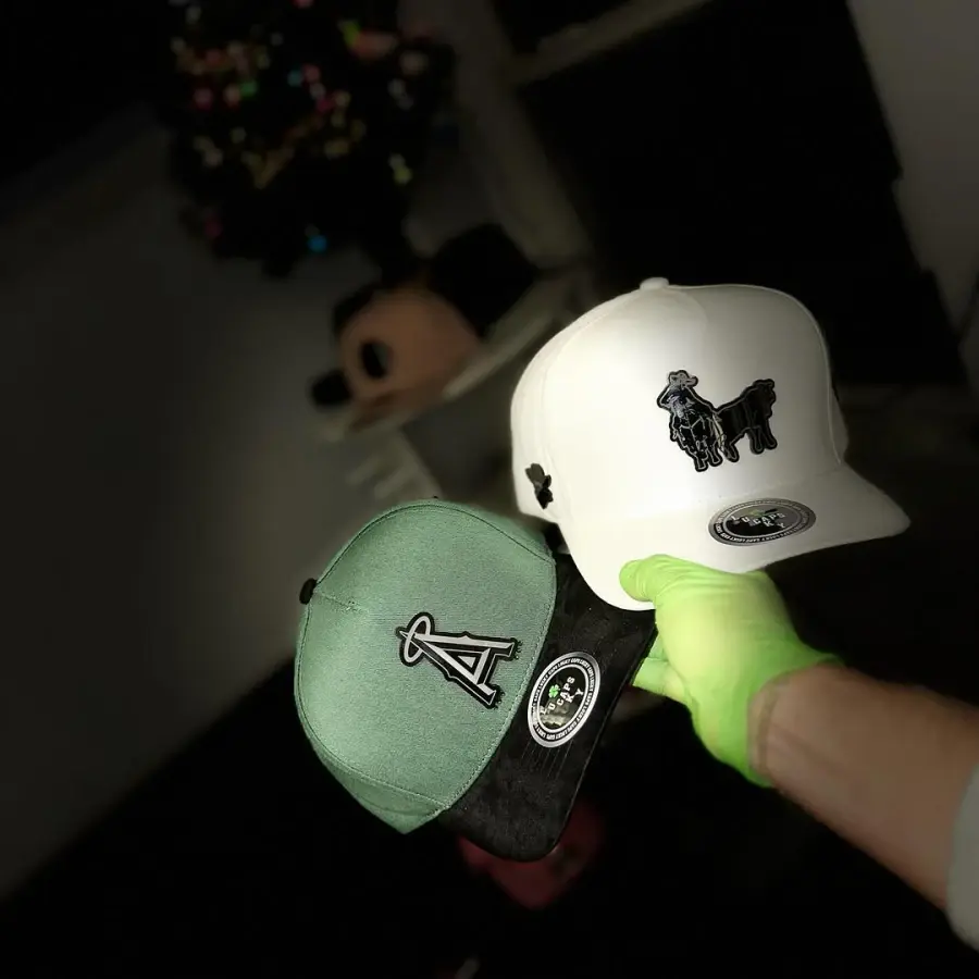 2-Pack: Green “A” + White Bull